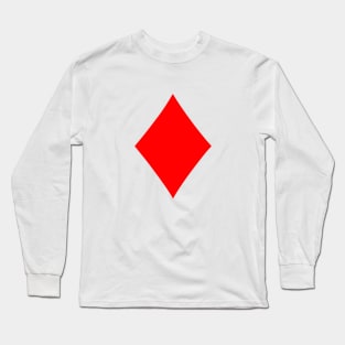 Ace of Diamonds Long Sleeve T-Shirt